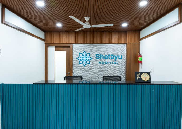 Shatayu Hospital's Reception